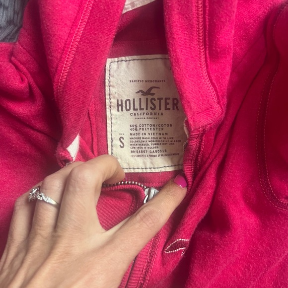 ⭐️Vintage Hollister Vibrant Pink Zip-Up Dress - Picture 2 of 3